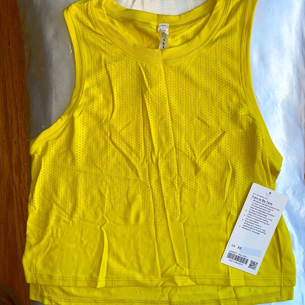 Lululemon Train To Be Tank